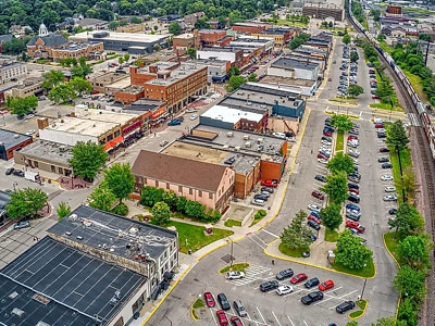 Ames university town layout